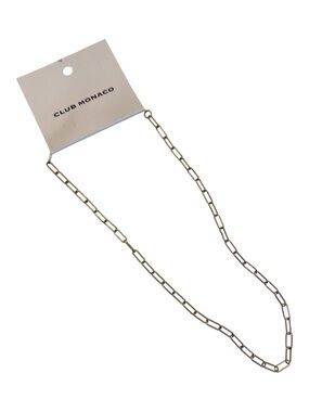 NWT | Club Monaco | Gold-Plated Short Link Necklace